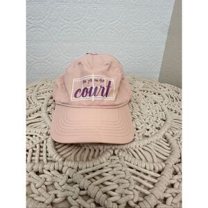 Prince Tennis Girls Meet Me on The Court Pink and Purple Baseball Cap New